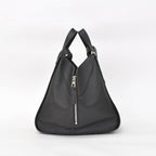 Loewe Hammock Black Shoulder Bag Silver — view 3