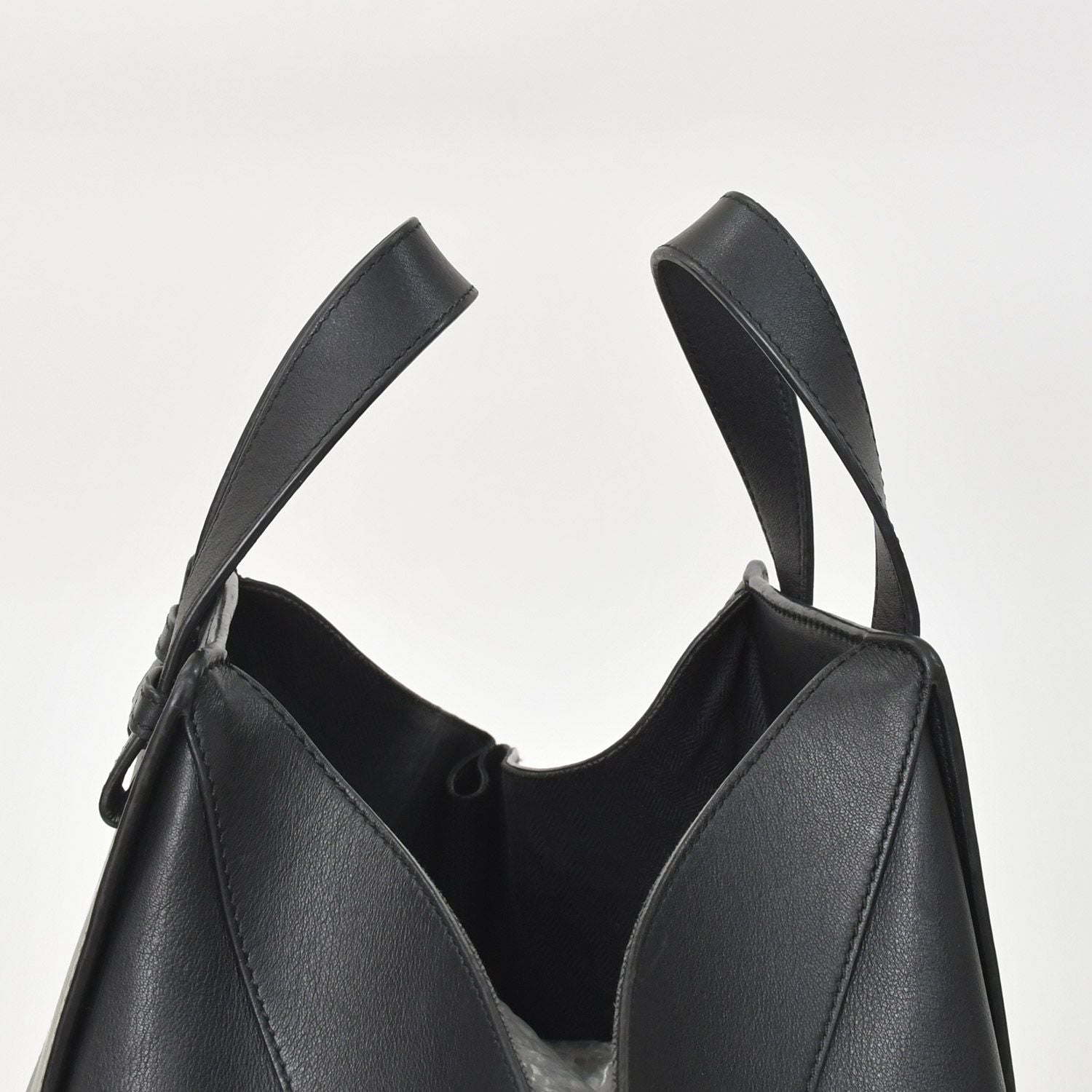 Loewe Hammock Black Shoulder Bag Silver — view 6