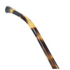 Chanel CC Logo Brown Gold Acetate Metal Sunglasses Eyewear — view 8