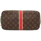 Louis Vuitton Neverfull MM Monogram Red Tote — view 3