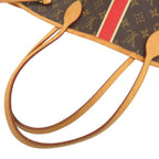 Louis Vuitton Neverfull MM Monogram Red Tote — view 7