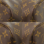Louis Vuitton Neverfull MM Monogram Red Tote — view 4