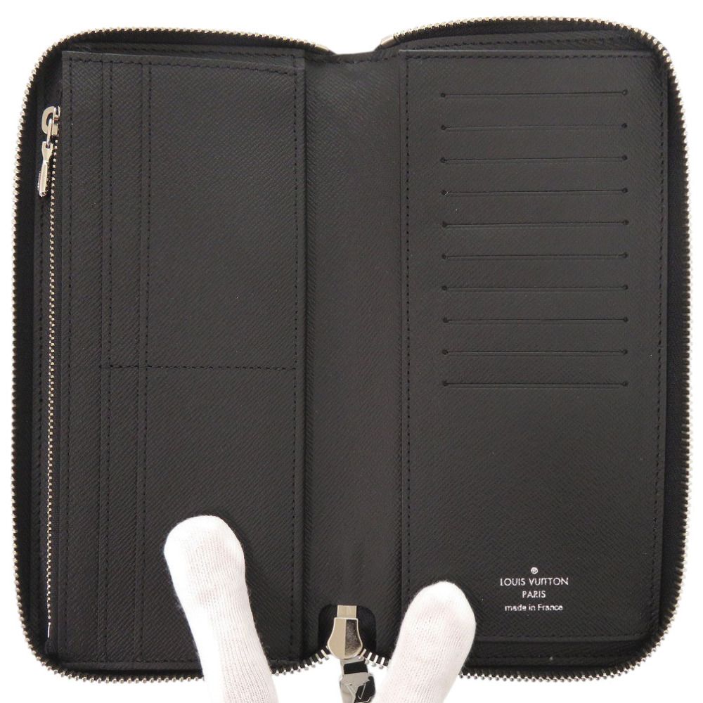Louis Vuitton Zippy Wallet Vertical Epi IC Noir — view 5