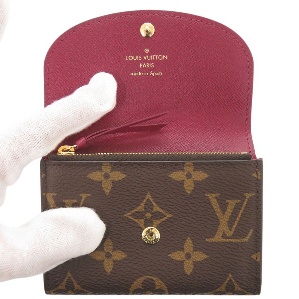 Louis Vuitton Porte-Monnaie Rosalie Monogram Fuchsia IC Bifold — view 5
