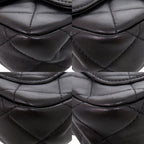 Chanel Quilted Clip Coco Lambskin Black Chain Shoulder — view 4