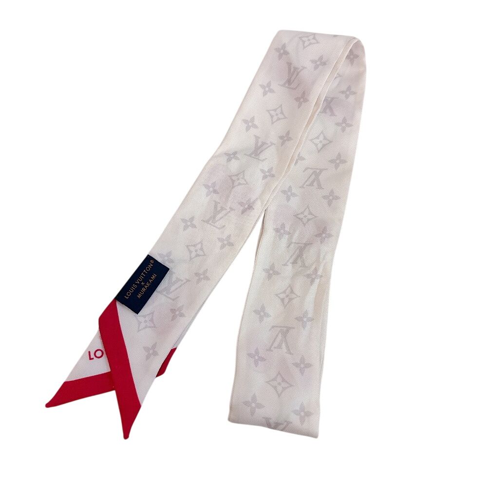 Louis Vuitton Takashi Murakami LV TM Bandeau BB Monogram Cherry Scarf — view 2