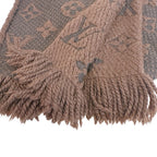 Louis Vuitton Fringe Echarpe Logo Mania Scarf — view 3