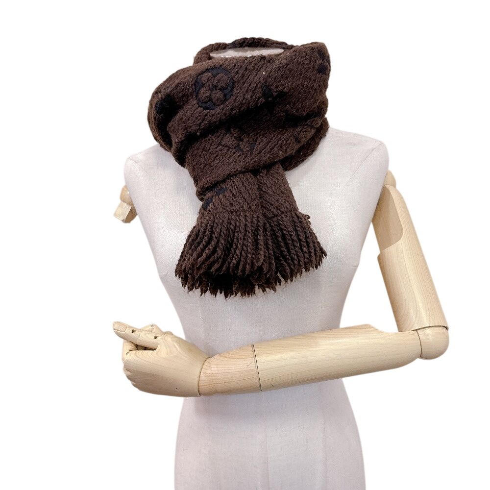 Louis Vuitton Fringe Echarpe Logo Mania Scarf — view 6
