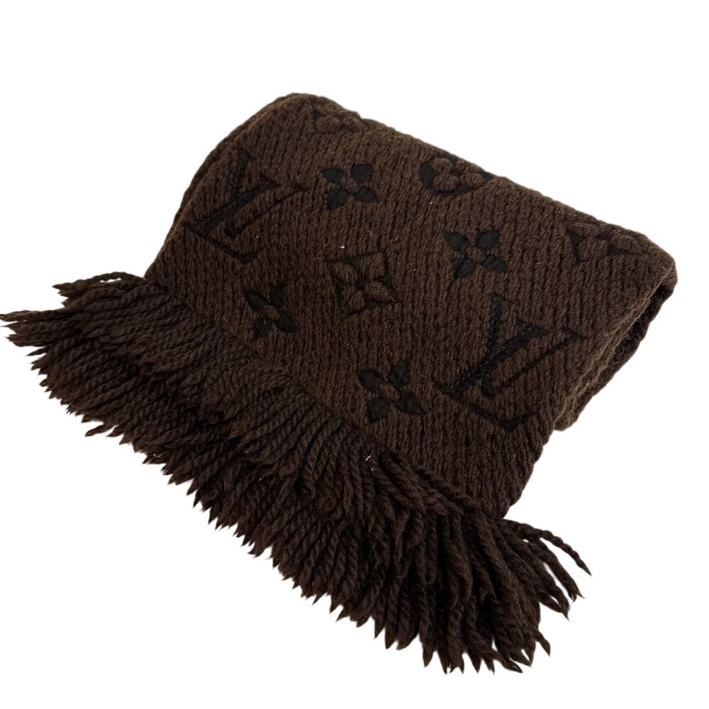 Louis Vuitton Fringe Echarpe Logo Mania Scarf — view 5