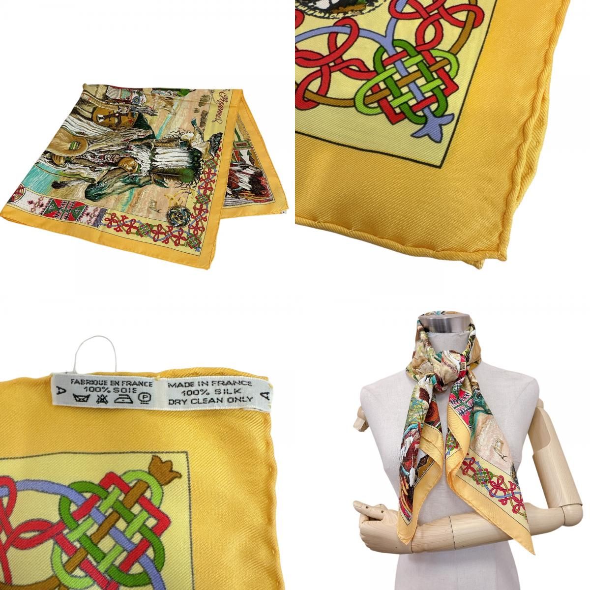 Hermes Carre 90 les Cheyenne Scarf — view 8