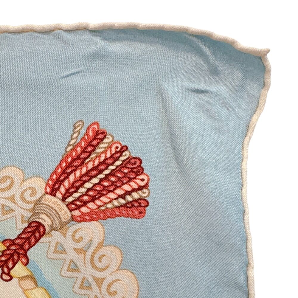 Hermes Paperoles Carriage Pattern Carre 90 Scarf — view 3