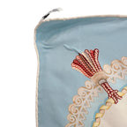 Hermes Paperoles Carriage Pattern Carre 90 Scarf — view 4