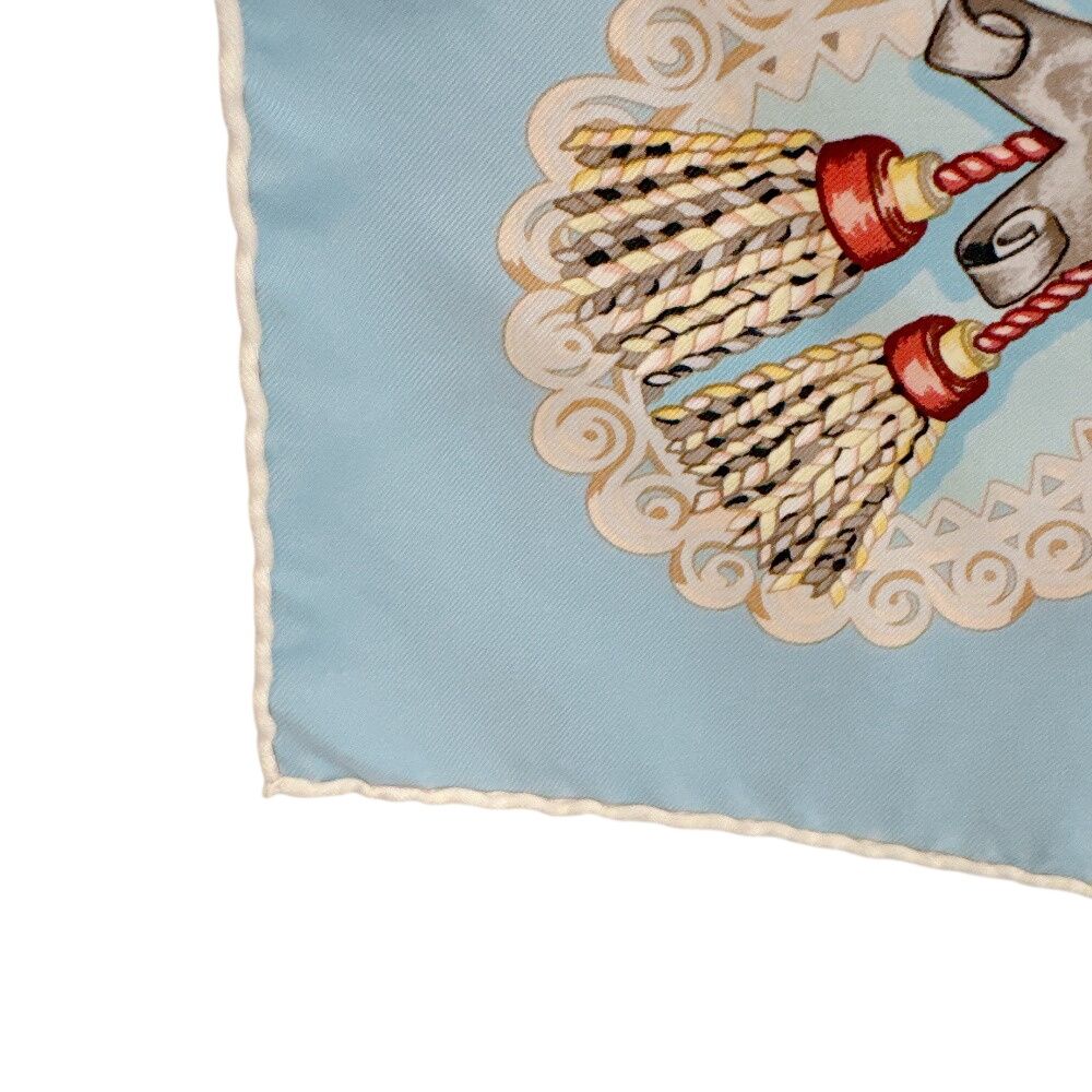 Hermes Paperoles Carriage Pattern Carre 90 Scarf — view 5