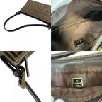 Fendi FF Mini Bag Hand Logo Shoulder Zucchino Pouch — view 8