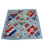 Hermes Carre 45 Pavois Scarf