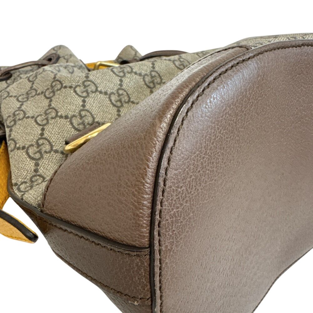 Gucci Drawstring Shoulder Bag Tiger GG Supreme — view 4