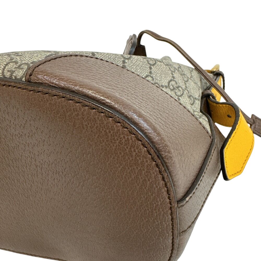Gucci Drawstring Shoulder Bag Tiger GG Supreme — view 3