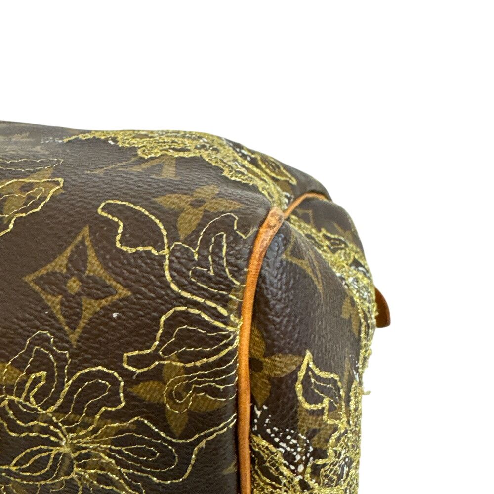 Louis Vuitton Hand Speedy 30 Monogram Dantelle Argen Mini Boston — view 4