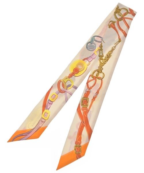 Hermes Bandana Scarf Beige — view 2