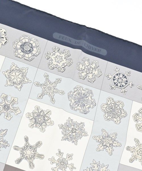 Hermes Bandana Scarf Navy — view 2