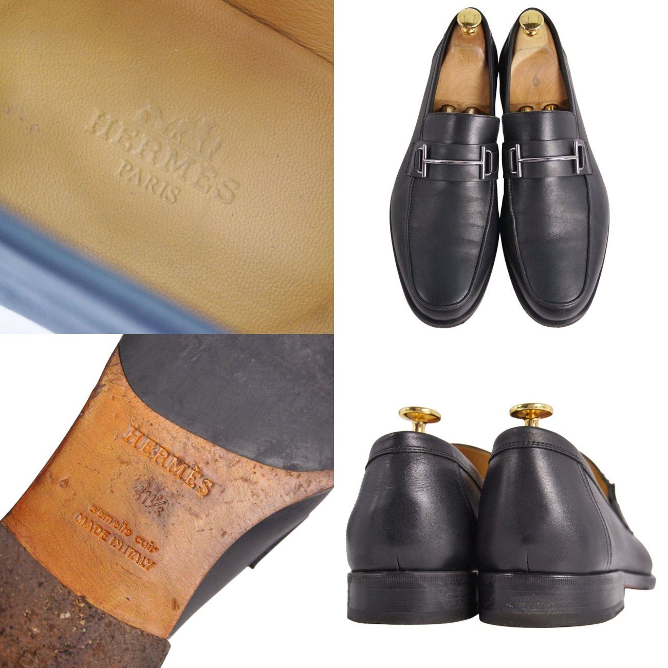 Hermes Loafers Moccasins Horsebit Business — view 9