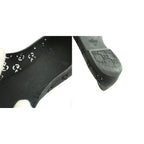 Gucci GG Pattern Rubber Shoes Flat Logo Interlocking One Color 37 Black SS — view 9