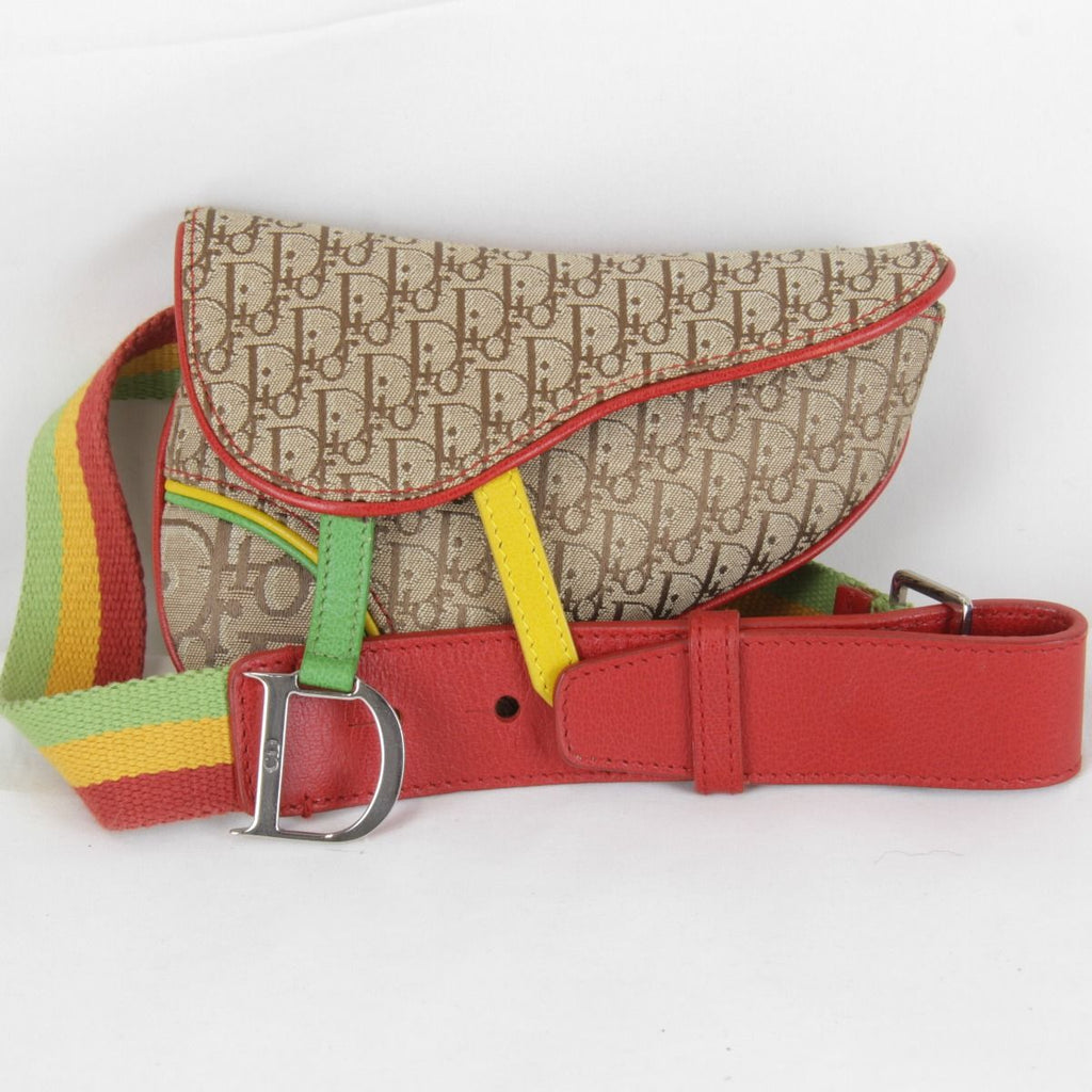 Dior Rasta Trotter Waist Belt Bag Canvas