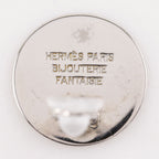 Hermes Series Metal Silver Earrings — view 8