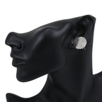 Hermes Series Metal Silver Earrings — view 2