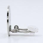 Hermes Series Metal Silver Earrings — view 5