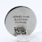 Hermes Series Metal Silver Earrings — view 7