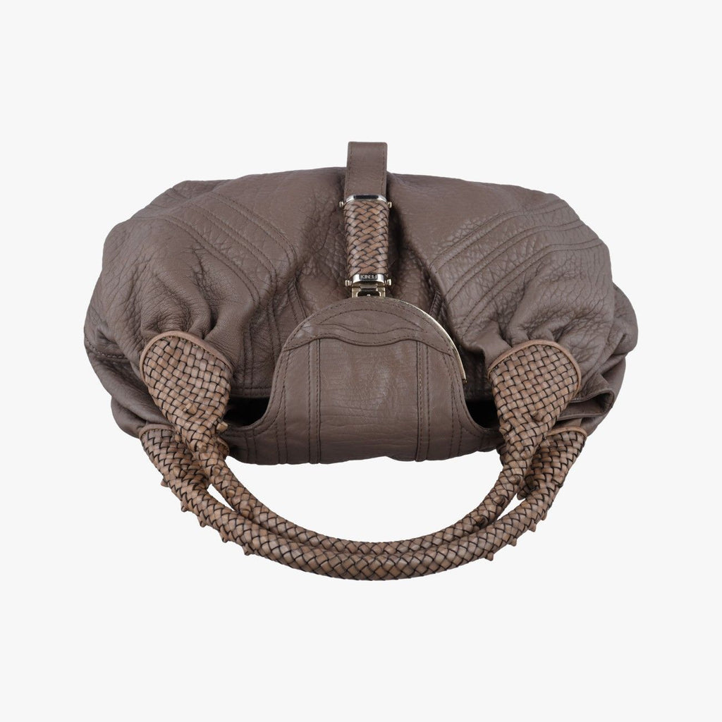 Fendi Spy Bag Brown Leather — view 8