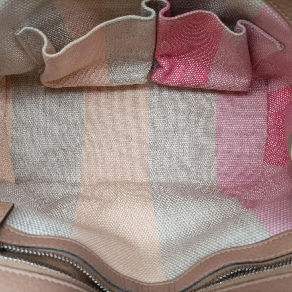 Gucci Bamboo Daily Camel Leather Shoulder — view 9