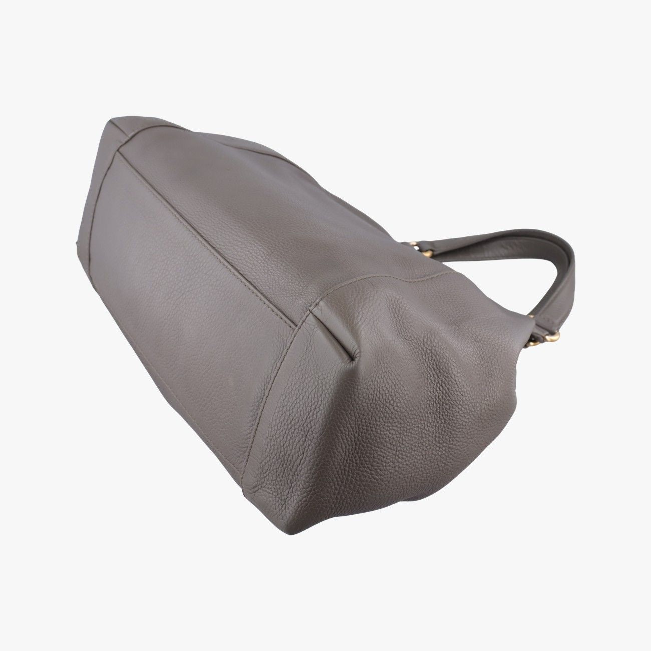 Gucci Greenwich Gray Leather Handbag — view 6