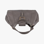Gucci Greenwich Gray Leather Handbag — view 8