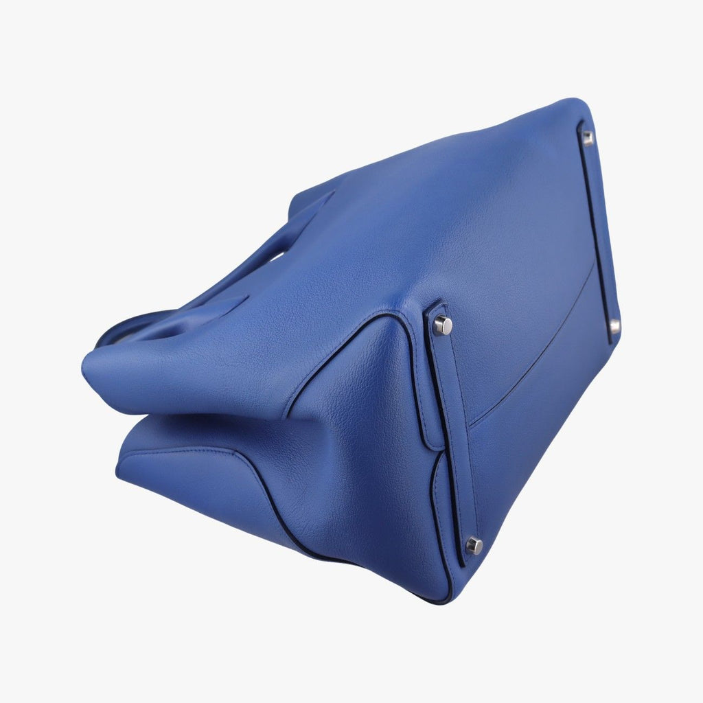 Dior Open Bar Blue Leather Shoulder — view 5