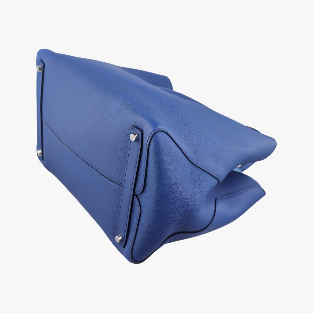 Dior Open Bar Blue Leather Shoulder — view 4