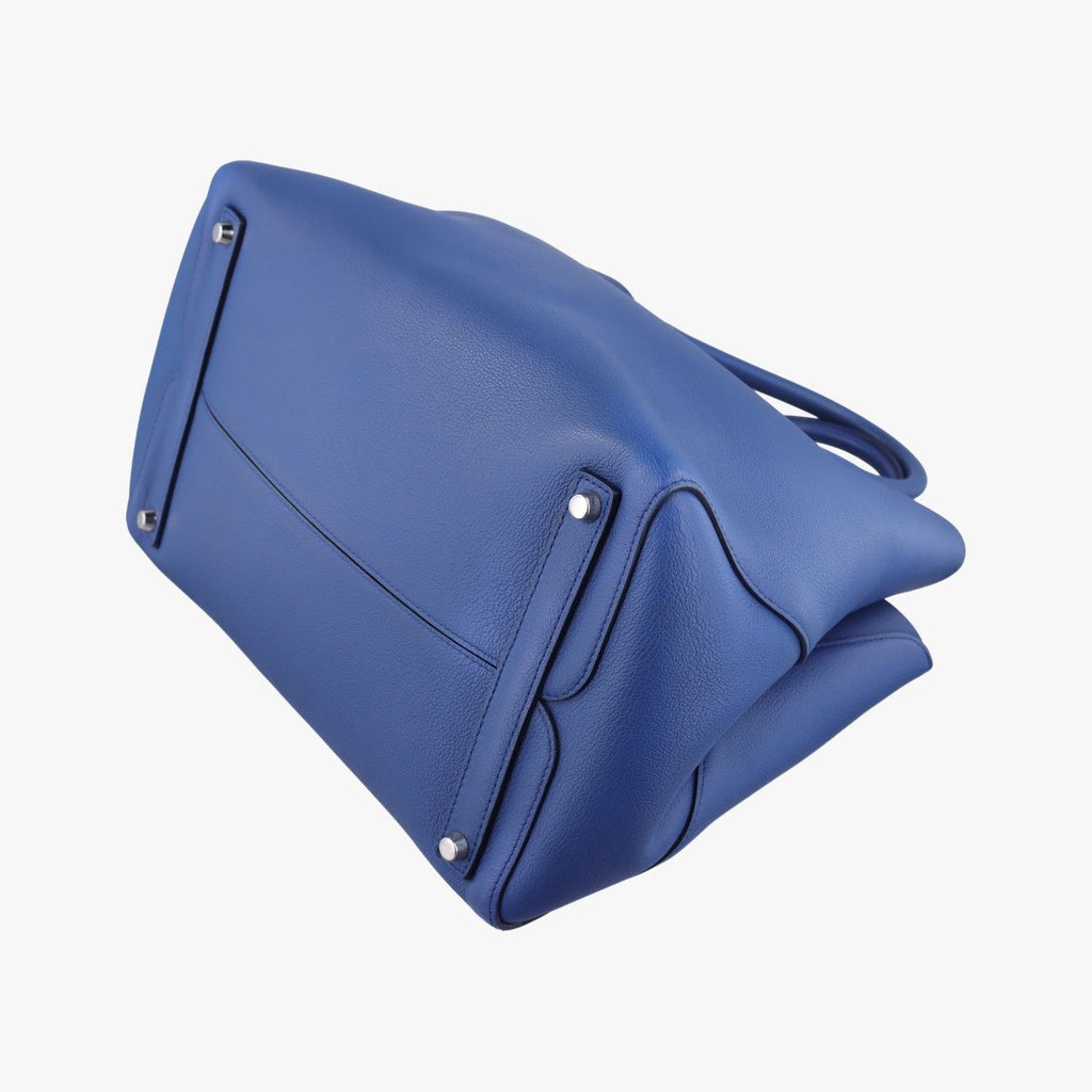 Dior Open Bar Blue Leather Shoulder — view 6