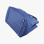 Dior Open Bar Blue Leather Shoulder — view 6