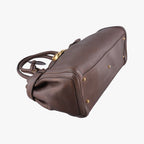 Gucci GG Running Camel Leather Handbag — view 5