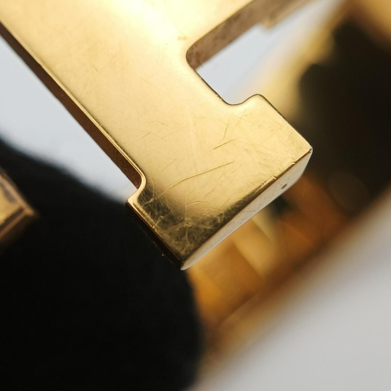 Hermes Clic Clac White Gold Bracelet — view 8