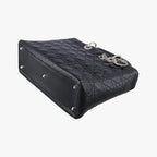 Dior Lady Black Lambskin Handbag — view 4