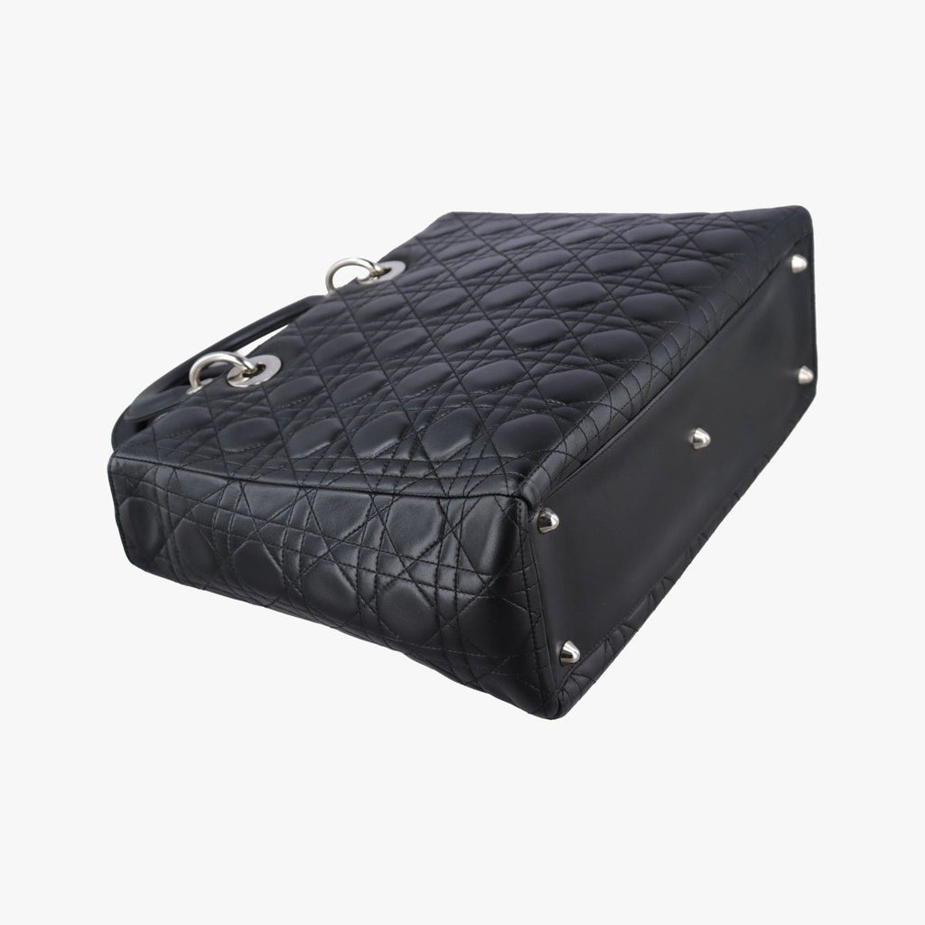 Dior Lady Black Lambskin Handbag — view 7
