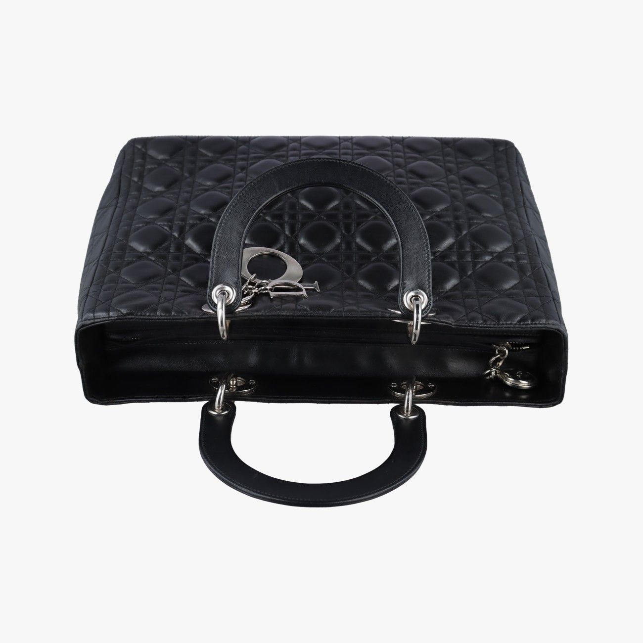 Dior Lady Black Lambskin Handbag — view 8