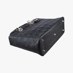 Dior Lady Black Lambskin Handbag — view 5
