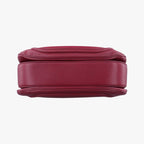 Gucci New Bamboo Wine Red Leather Shoulder — view 3