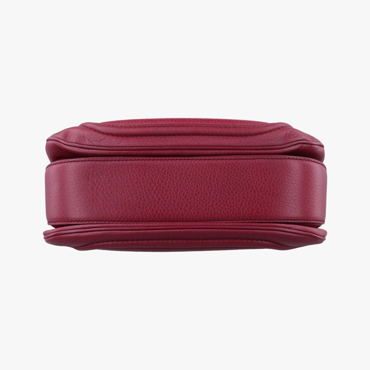 Gucci New Bamboo Wine Red Leather Shoulder — view 3