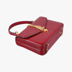 Gucci Sylvie Red Patent Shoulder — view 5