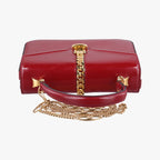 Gucci Sylvie Red Patent Shoulder — view 8