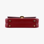 Gucci Sylvie Red Patent Shoulder — view 3